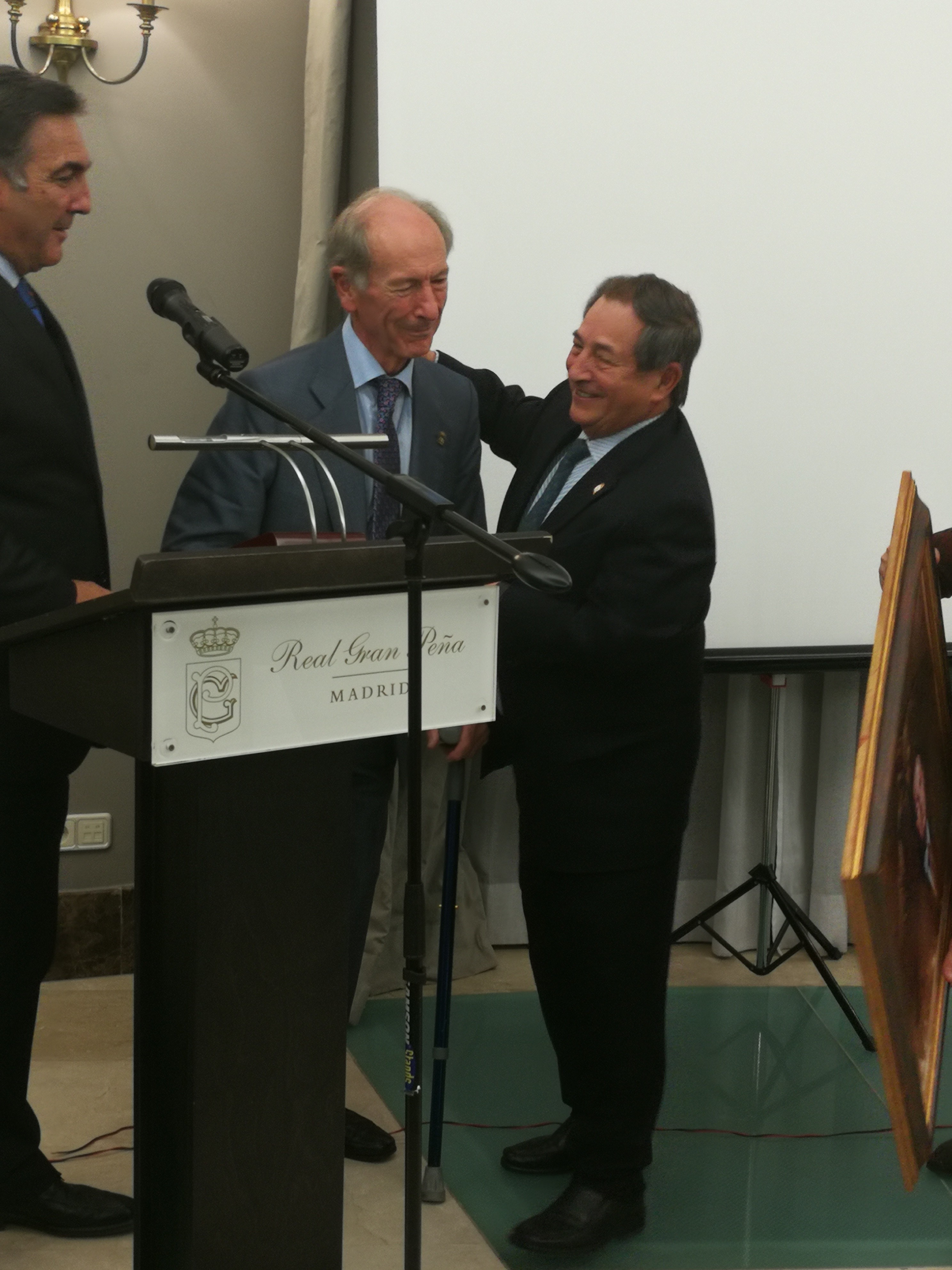 Homenaje a Fernando Vizcaino en Madrid